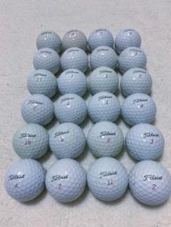 タイトリスト PRO V1X ロストボール24球⑦