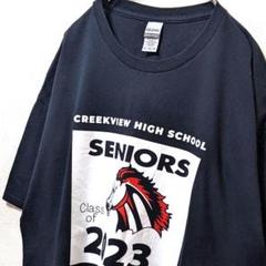 ギルダンクリークビュー高校シニアクラスオブ2023 TシャツブラックXL古着