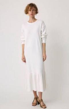 【完売品】RIM.ARK リムアーク サーマルフレアロングワンピース 38