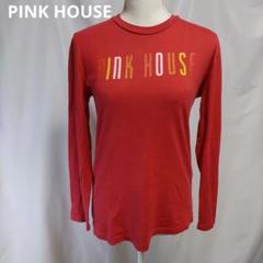 PINK HOUSE ピンクハウス　ロゴプリントロングT　長袖