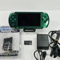 【美品‼︎】SONY PSP-3000 スピリティッドグリーン すぐ遊べるセット‼︎