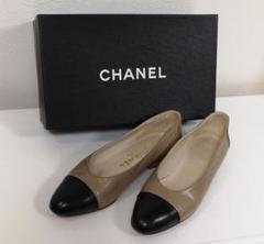 シャネル/CHANEL フラットパンプス 38 1/2