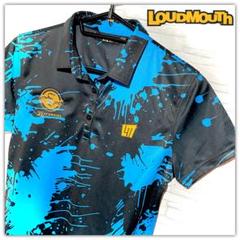 LOUDMOUTH ラウドマウス ポロシャツ 半袖 Mサイズ ゴルフウェア