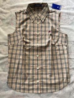 値下げ4800→レディース バーバリーブルーレーベル ノースリーブシャツ 楽天市場】burberry blue label(バーバリーブルーレーベル