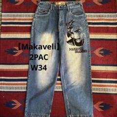 【未使用】MAKAVELI ブランド　デニムパンツ W44 2pac 2025年最新】makaveli デニムの人気アイテム - メルカリ