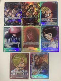 リーダーパラレル全種類セット Yahoo!オークション -「ワンピースカード リーダー パラレル」の