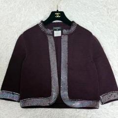 CHANEL シャネル　黒カーディガン　アンサンブル大きいサイズ Yahoo!オークション -「シャネル アンサンブルニット」(シャネル