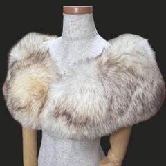 ☆至高の逸品！【SAGA FURS】サガファーズ　ショール　ストール　マフラー □美品□SAGA FURS サガファーズ ストール フォックス ファー
