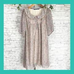 ジ エンポリアム ◆ミニワンピース（M) 花柄　ピンク　フェミニン　ふんわり