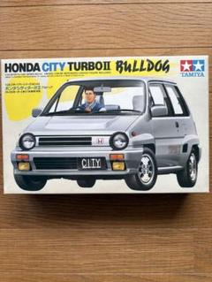 Tamiya ホンダシティターボ / ブルドッグ 1/24 TAMIYA 1/24 Honda City Turbo II Bulldog FA-130 Motor Model