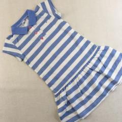 【MA20603】カーターズ carter's ポロワンピース 4 ブルー