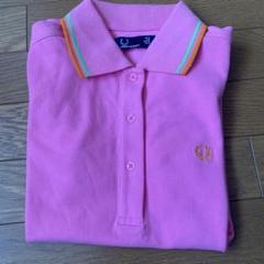 FRED PERRY ピンク ポロシャツ UK 10