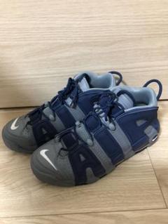AIR MORE UPTEMPO クールグレー ミッドナイトネイビー 27.5