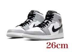 新品 NIKE AIR JORDAN 1 MID グレー 26cm