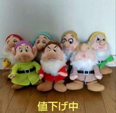 ディズニー白雪姫7人の小人 ぬいぐるみ - メルカリ