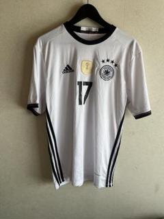 2025特集 adidas サッカー ドイツ代表 ホワイト 17 boateng ゲームシャツ ウェア