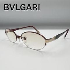 BVLGARI メガネ 2184-B 度入り ハーフリム ビーゼロワン