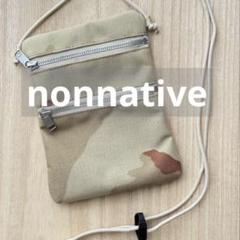 ショルダーバッグ nonnative ノンネイティブ サコッシュ バッグ ポーチ nonnative - nonnative ノンネイティブ ショルダーバッグの通販