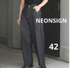 NEONSIGN Wide Denim Slacks