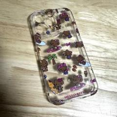iPhone14Pro 日焼けキティ　iPhoneケース