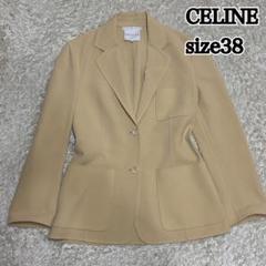 CELINE セリーヌ　テーラードジャケット　38 M相当　羽織り　フランス製 □未使用品□CELINE セリーヌ テーラードジャケット サイズ38