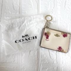 未使用級 COACH コーチ 花柄 ゴールド コインケース Amazon | ［コーチ］コインケース 小銭入れ 財布 レディース 花