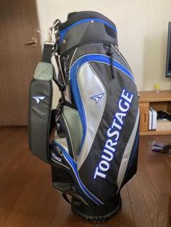 最終値下げBRIDGESTONE　TOURSTAGE キャディバッグ 黒/銀 最終値下げBRIDGESTONE TOURSTAGE キャディバッグ 黒/銀 2025年