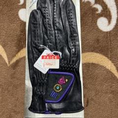 JS ゴルフグローブ ブラック Lサイズ