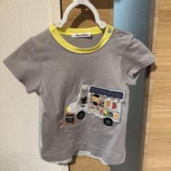 最終価格　familiar フードトラックTシャツ 90cm