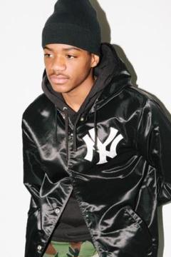 supreme yankees コーチジャケット L