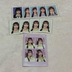 イコラブ 瀧脇笙古 4カットフォトカード IDphotoステッカー