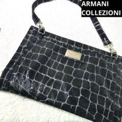 極美品　ARMANI アルマーニコレッツォーニ　ショルダーバック　クラッチ
