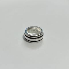 ■TIFFANY&CO.　グルーブドリング　925　10号 TIFFANY&Co. Tiffany&Co. ヴィンテージ ティファニー グルーブド