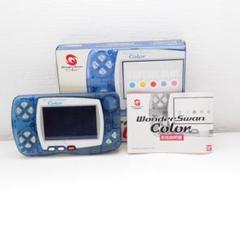 ワンダースワン カラー 本体 クリスタルブルー バンダイ BANDAI