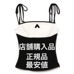 andmary Sora bicolor camisole ブラック ANDMARY】Sora bicolor camisole