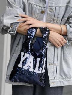 極美品！完売FRAMeWORK BALMYDAYS別注YALEスパンコールバッグ YALE BALMYDAYS別注 YALEスパンコールバック】 - メルカリ