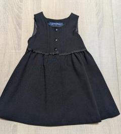 黒のフォーマルドレス ノースリーブ サイズ90
