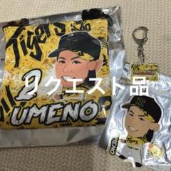 阪神タイガース　ガラコロ　ウル虎の夏　梅野選手　巾着　アクリルキーホルダー