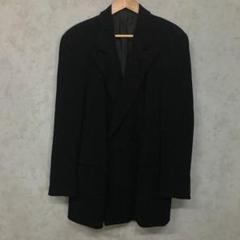 GIORGIO ARMANI 黒 チェスターコート ロング