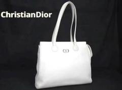 美品　ChristianDior クリスチャンディオール レザー トートバッグ
