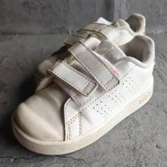 【adidas】 アディダス (14.0) ゼブラ柄 子供用 スニーカー