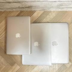 ジャンク【Apple】Mac book Air 3台セット 部品どり - メルカリ