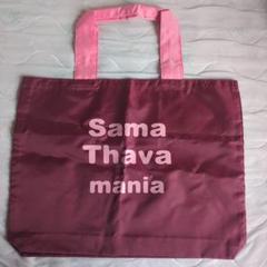 Samantha Thavasa エコバッグ バーガンディ