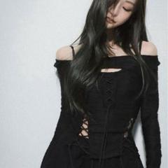 MELT THE LADY lace up layered corset - メルカリ