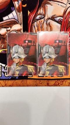 GUNDAM CARD GAME リソースカード 2枚セット　シャア・アズナブル GUNDAM CARD GAME リソースカード 2枚セット シャア・アズナブル