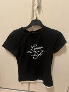Lunar F ブラック 半袖Tシャツ