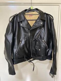 ダブルライダースヴィンテージ希少70s 70s ダブルライダースジャケット Wライダース レザー