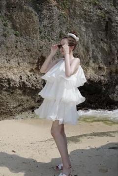 [期間限定]THE TOE Hesiod Frills Dress Hesiod Frills Dress – THE TOÉ
