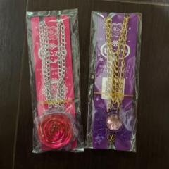 セボンスター ネックレス バラ リボン セット