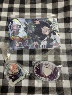 【終わりのセラフ】門脇聡 原画 缶バッジ クルル・ツェペシ 3点セット 雑貨 -【GOODS】終わりのセラフ/Seraph of the End animated TV
